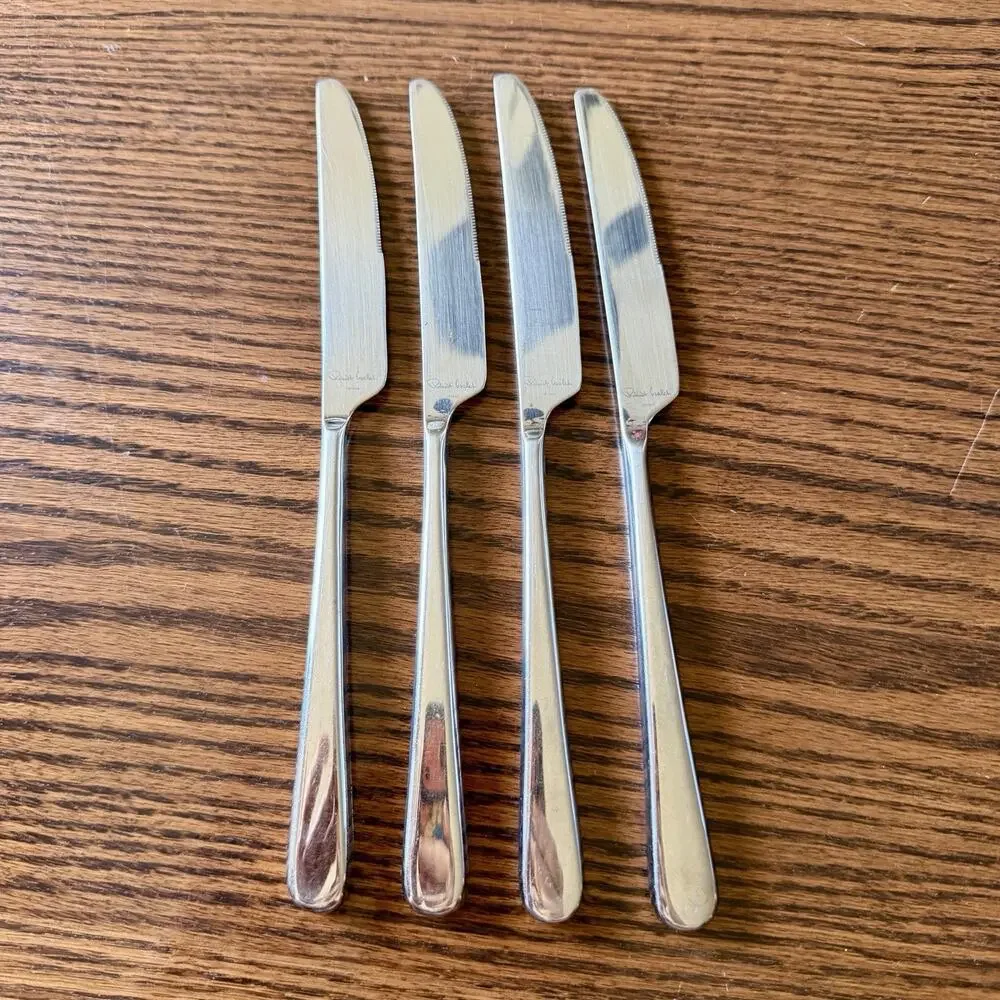 ROBERT WELCH IONA Tour Stainless Steel Flatware 18/10 Crate & Barrel 12 Piece - Picture 3 of 10